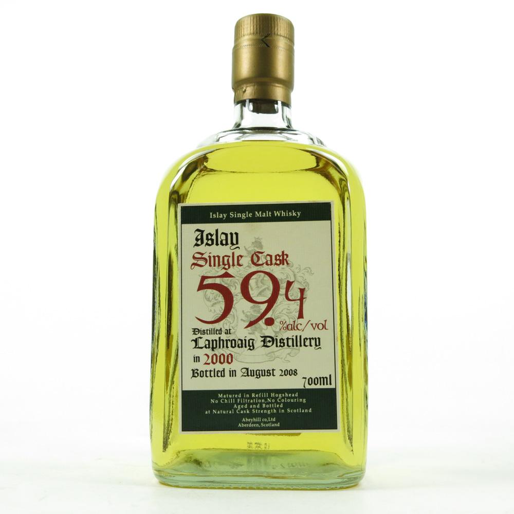 Laphroaig 2000 Abeyhill 6 Year Old / Cask Strength