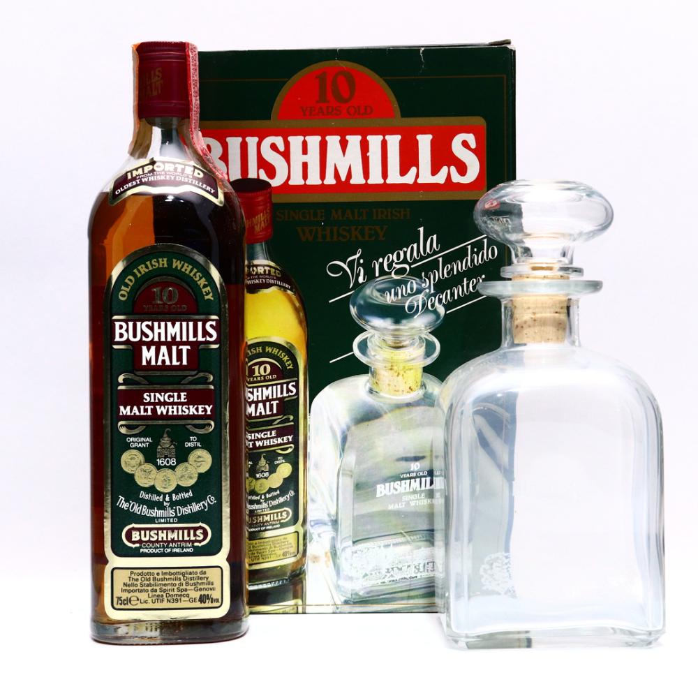 Bushmills 10 Year Old Single Malt 1980s Gift Pack