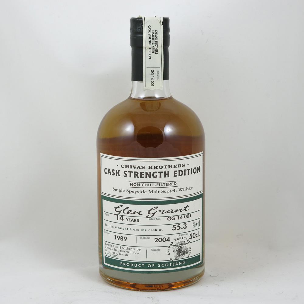 Glen Grant 1989 14 Year Old Cask Strength Batch 001