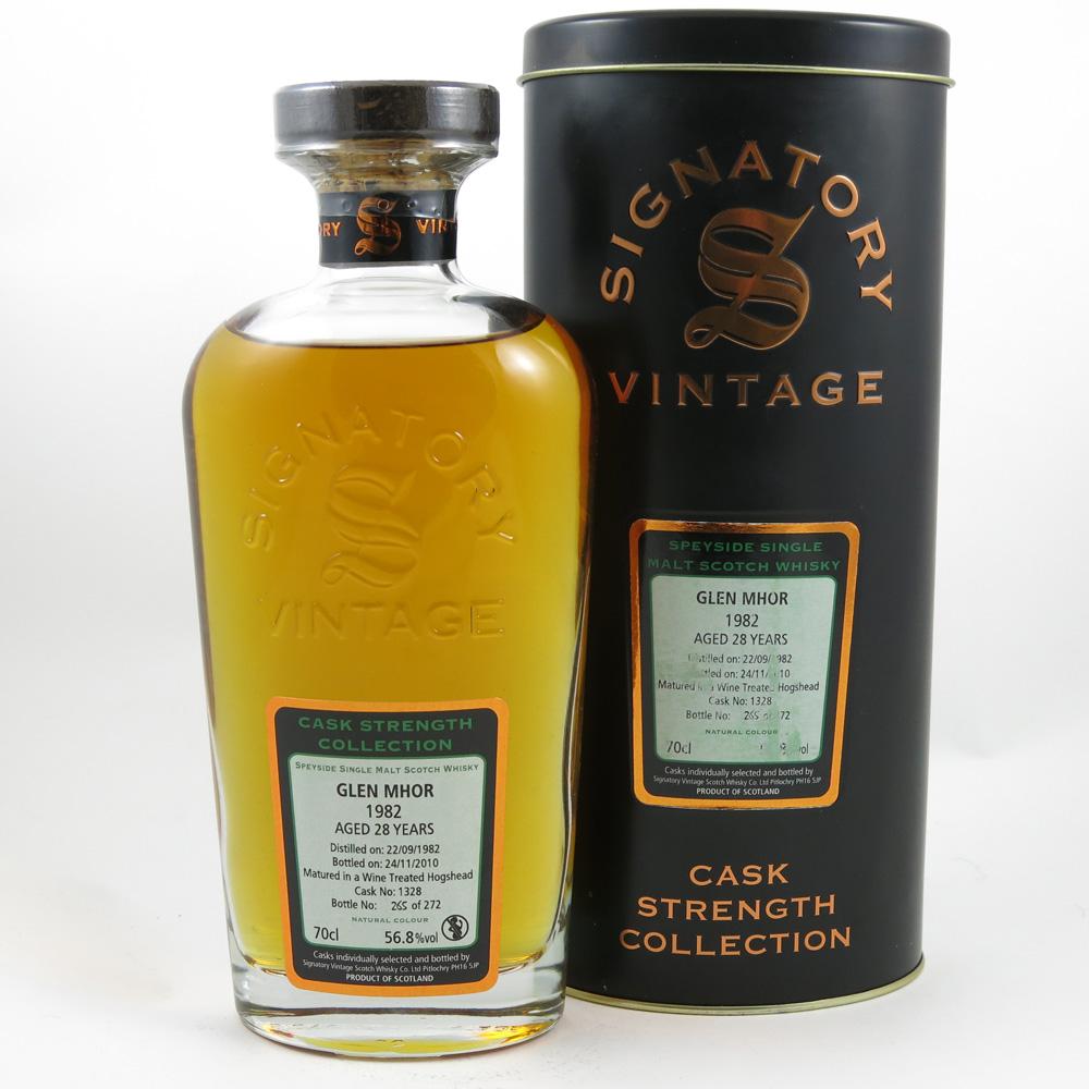 Glen Mhor 1982 Signatory Vintage 28 Year Old