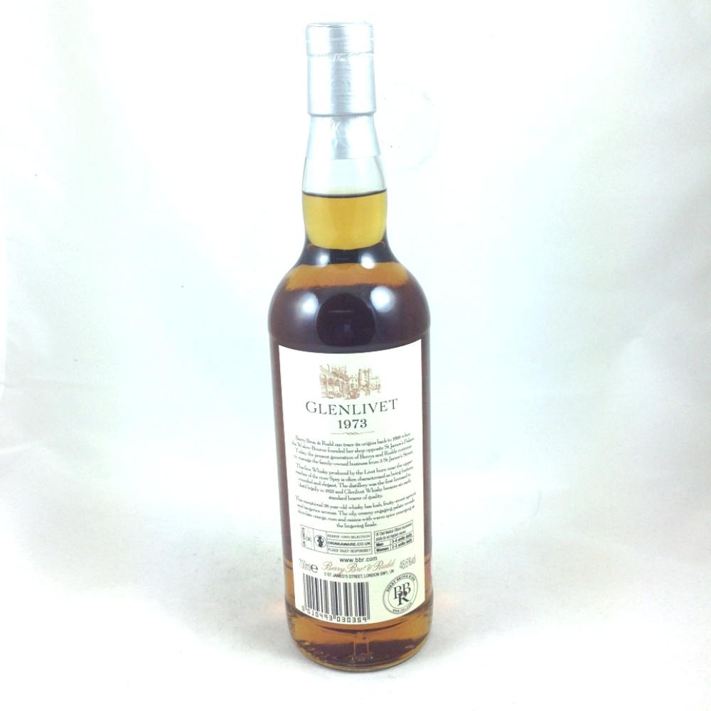 Glenlivet 1973 Berry Brothers and Rudd 39 Year Old 