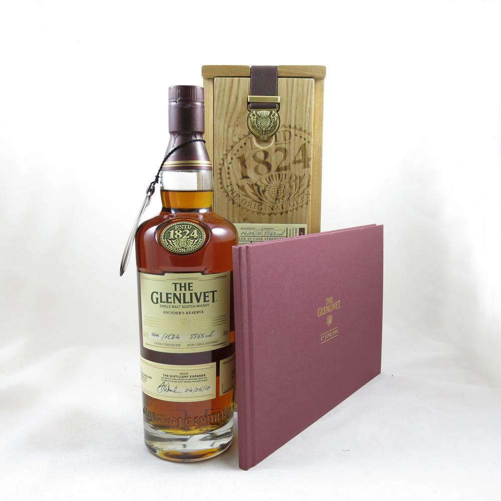 Glenlivet 21 Year Old Founder's Reserve (Including Book)