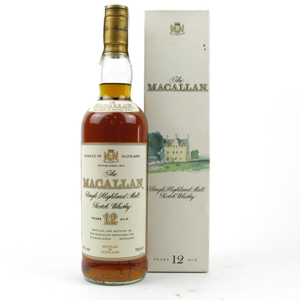 Macallan 12 Year Old / Spanish Export
