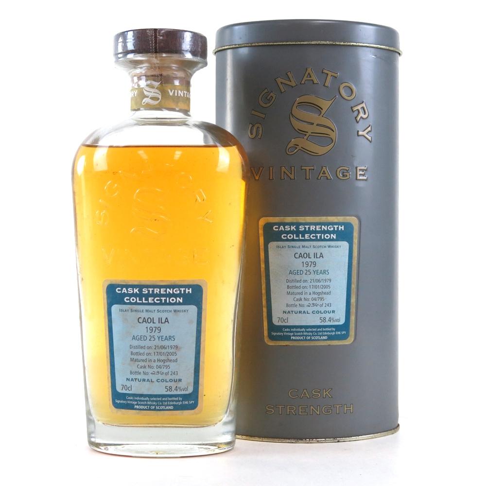 Caol Ila 1979 Signatory Vintage 25 Year Old