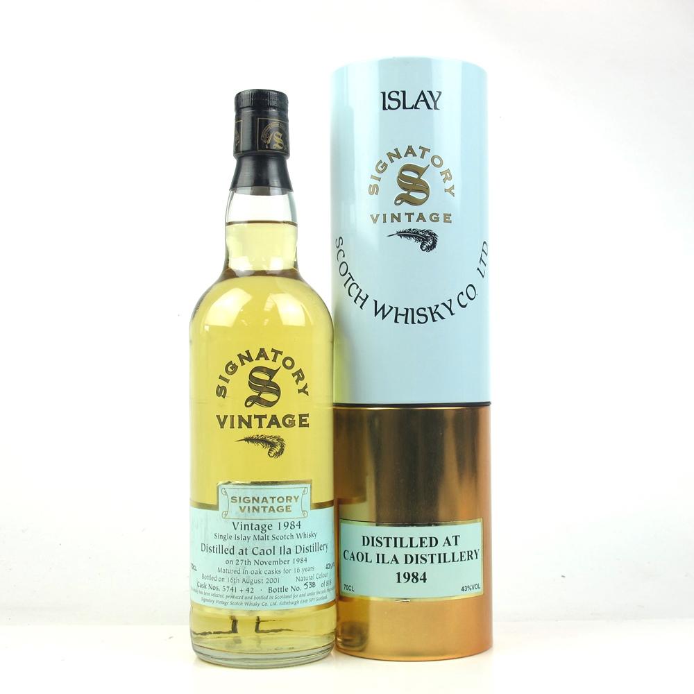 Caol Ila 1984 Signatory Vintage 16 Year Old