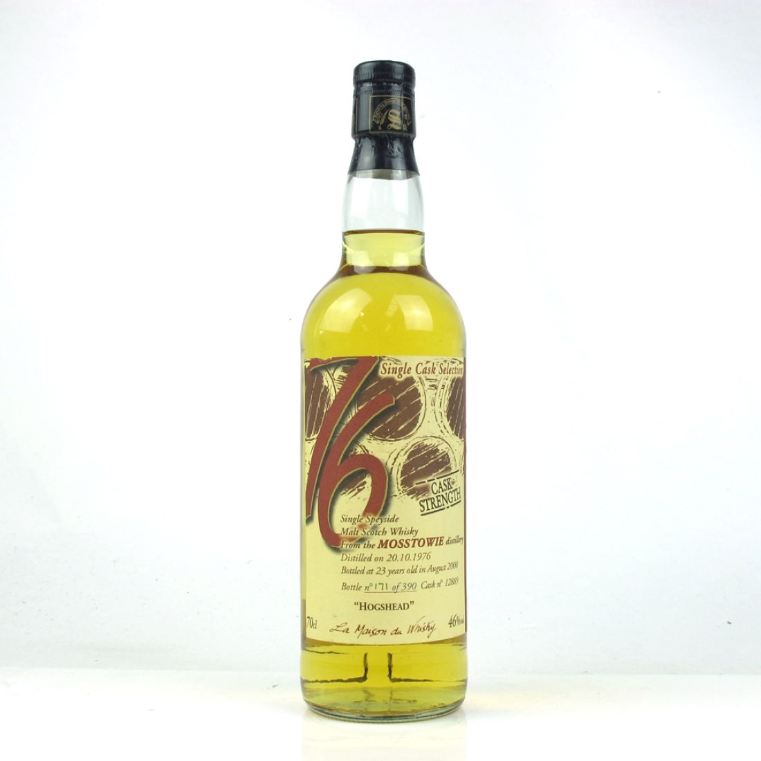Mosstowie 1976 Signatory Vintage 21 Year Old Cask Strength / La Maison Du Whisky