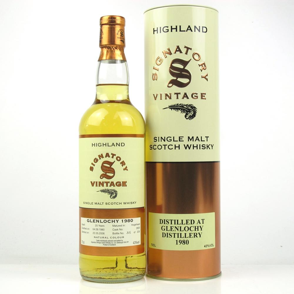 Glenlochy 1980 Signatory Vintage 25 Year Old