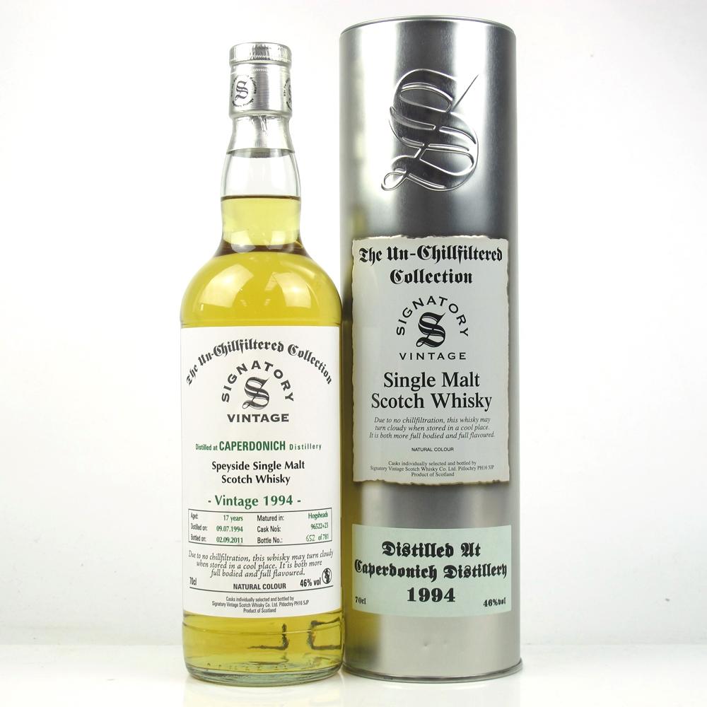Caperdonich 1995 Signatory Vintage 17 Year Old