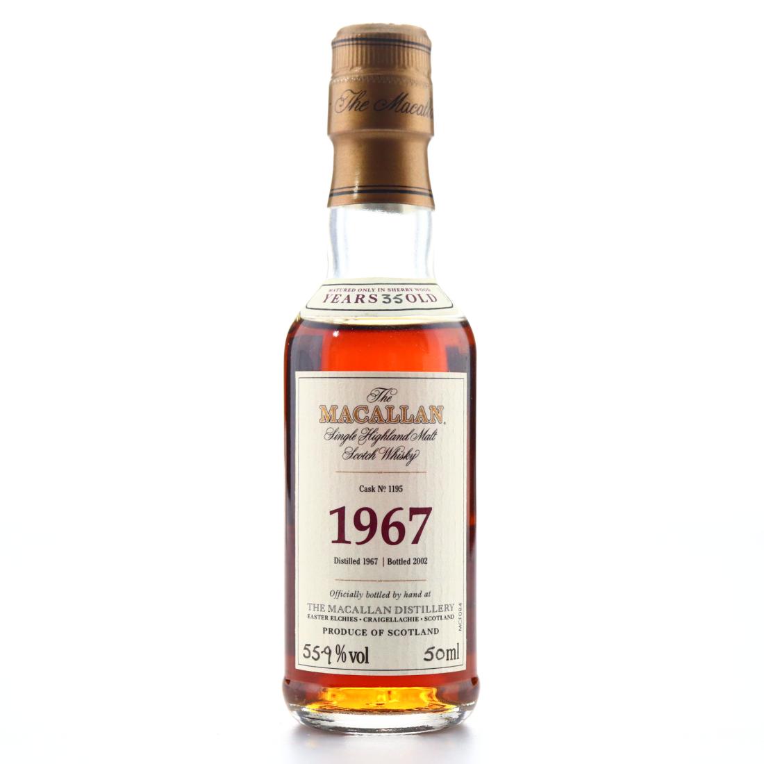 Macallan 1967 Fine Rare 35 Miniature
