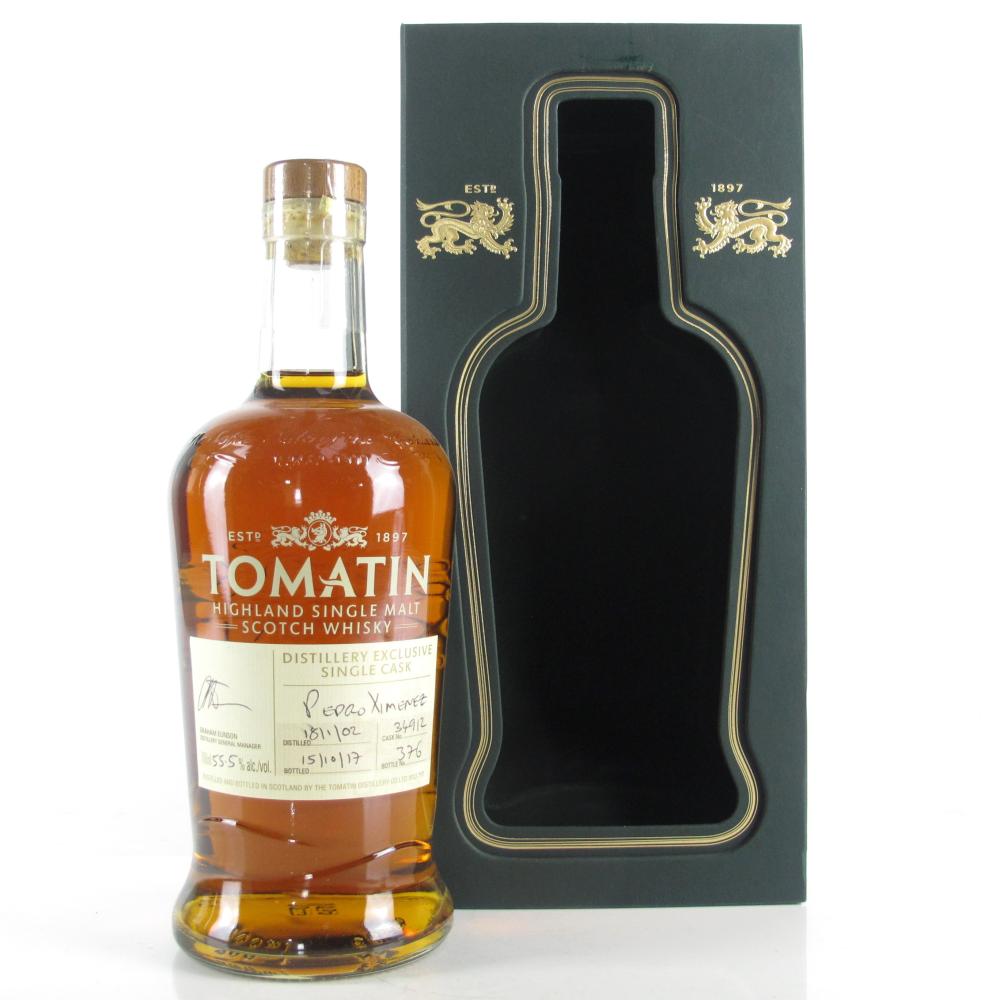 Tomatin 2002 Pedro Ximenez Single Cask #34912 / Distillery Exclusive