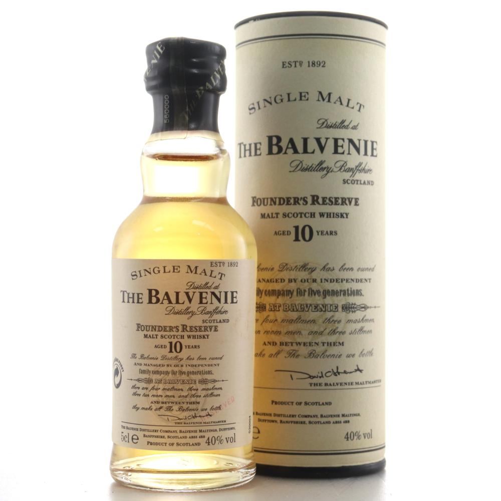 Balvenie 10 Year Old Founder's Reserve Miniature 5cl