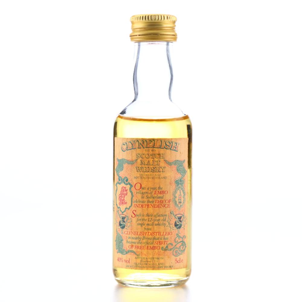 Clynelish 12 Year Old The Spirit of Embo  Miniature 