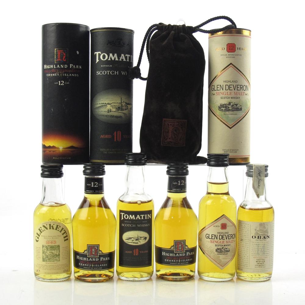 Miscellaneous Highland and Island Miniature Selection 5 x 5cl