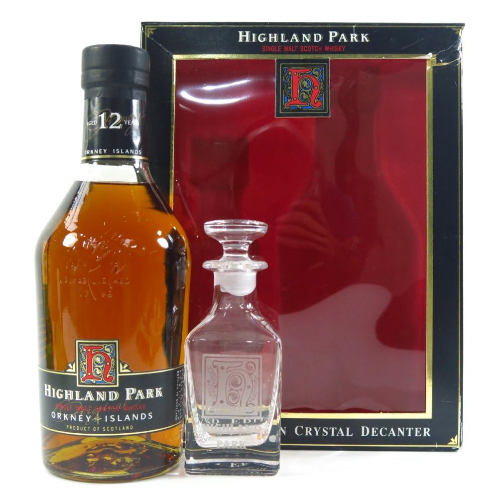 Highland Park 12 Year Old and Decanter Gift Set