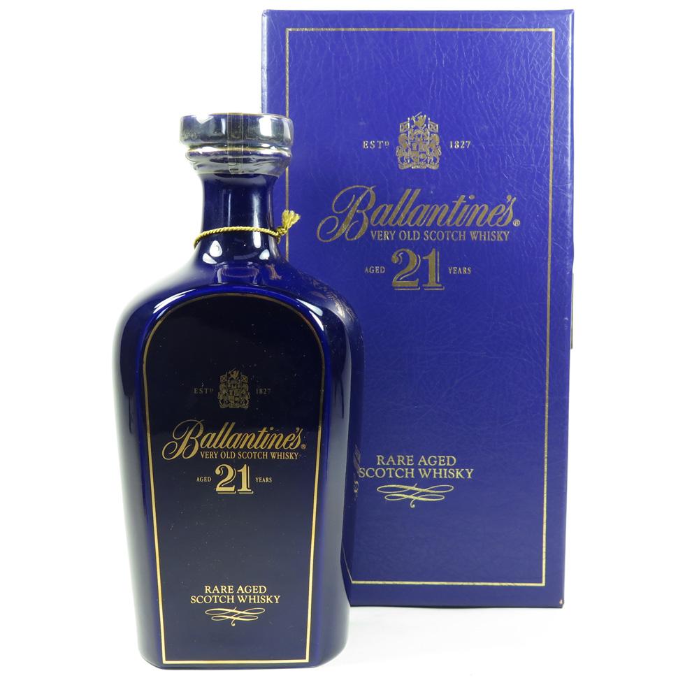 Ballantines 21 Year Old Decanter 