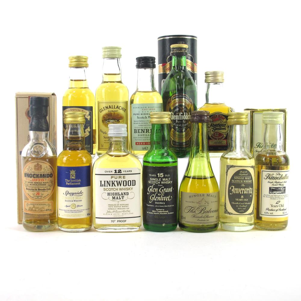 Speyside Single Malt Miniature Selection 12 x 5cl