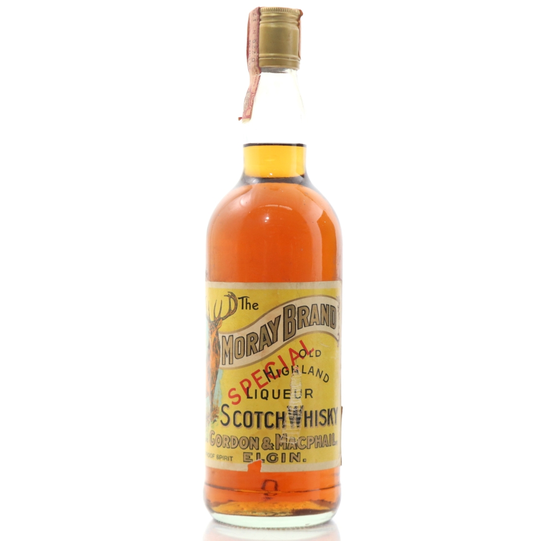 Moray Brand Old Highland Liqueur Scotch Whisky 1970s / Pinerolo Import