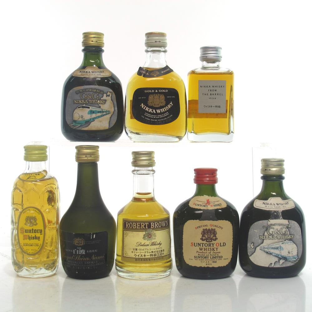 Miscellaneous Japanese Miniatures 8 x 5cl