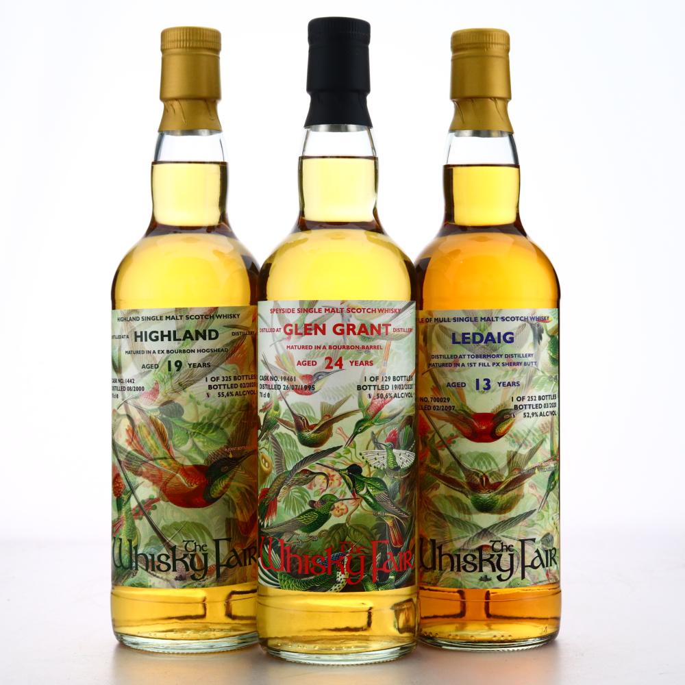 The Whisky Fair Single Cask 3 x 70cl