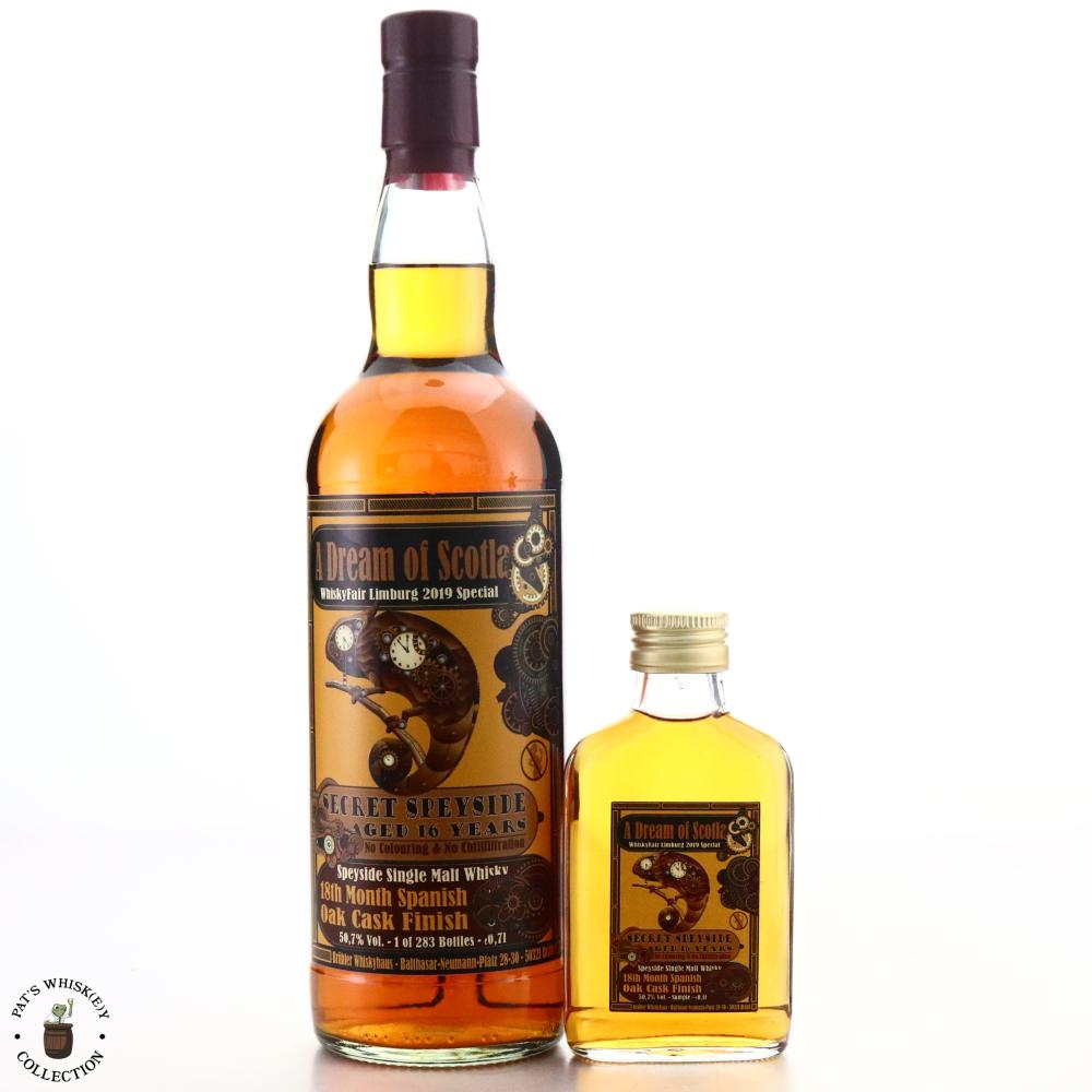 Speyside Single Malt 16 Year Old A Dream of Scotland 70cl & 10cl / The Whisky Fair 2019