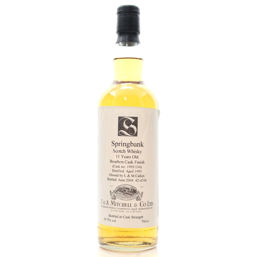 Springbank 1993 Private Cask 11 Year Old