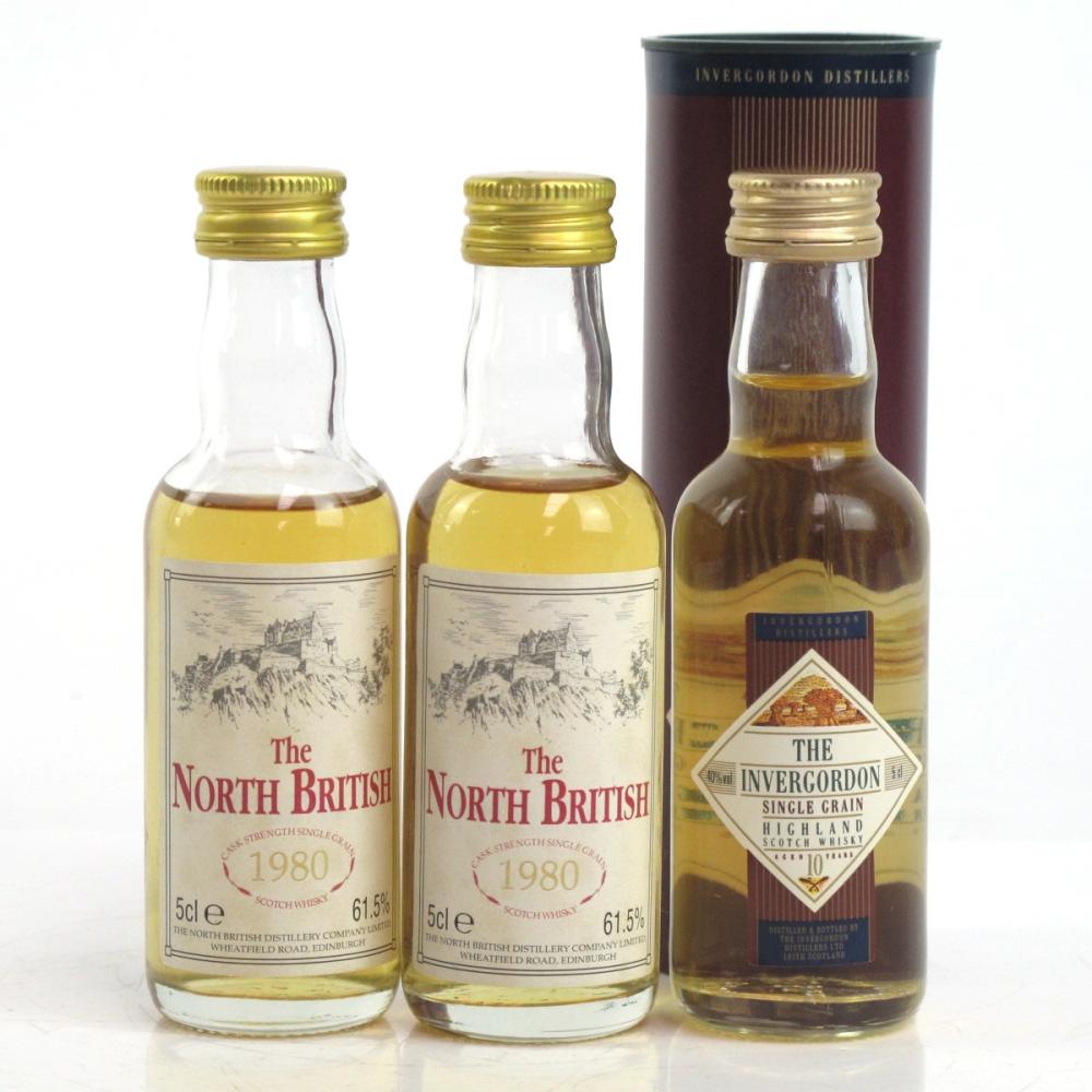Single Whisky Miniatures 3 x 5cl