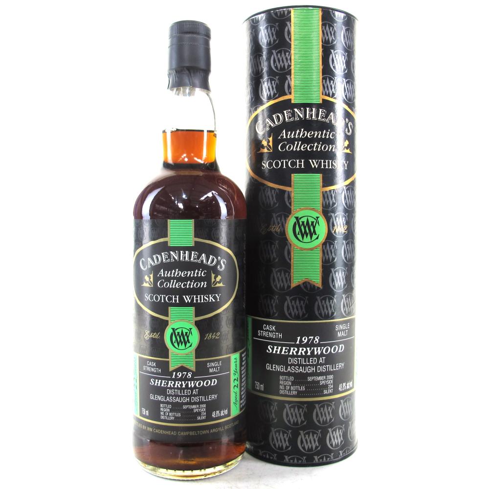 Glenglassaugh 1978 Cadenhead's 22 Year Old 75cl / US Import