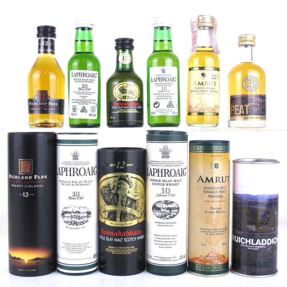 Peated Miniature Selection 6 x 5cl
