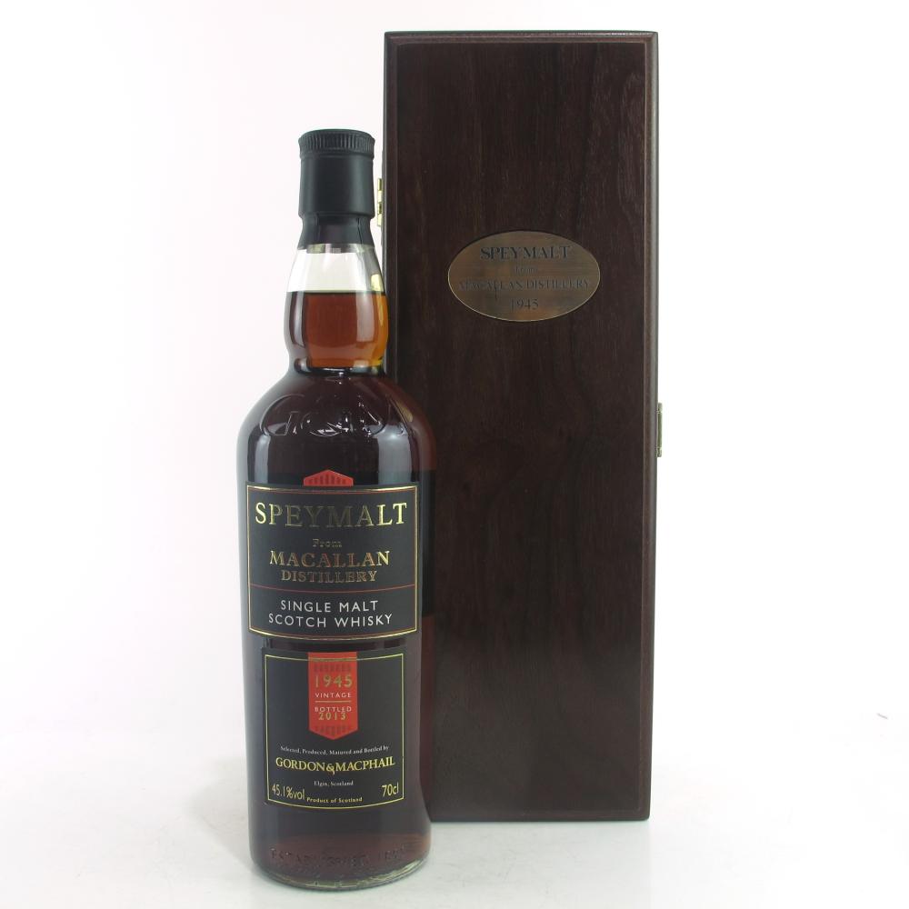 Macallan 1945 Speymalt Gordon and MacPhail / 2013 Release