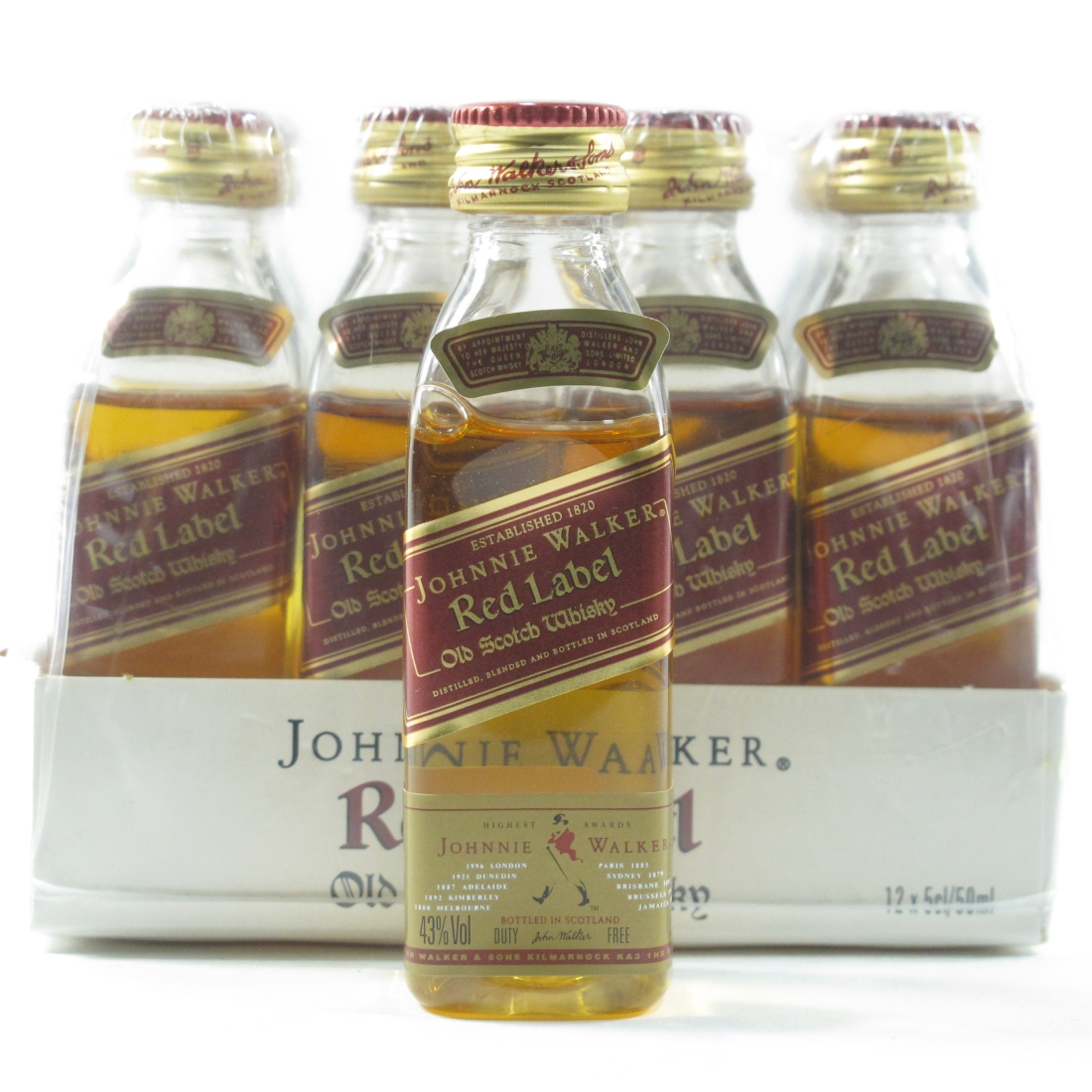 Johnnie Walker Red Label Miniature 12 x 5cl