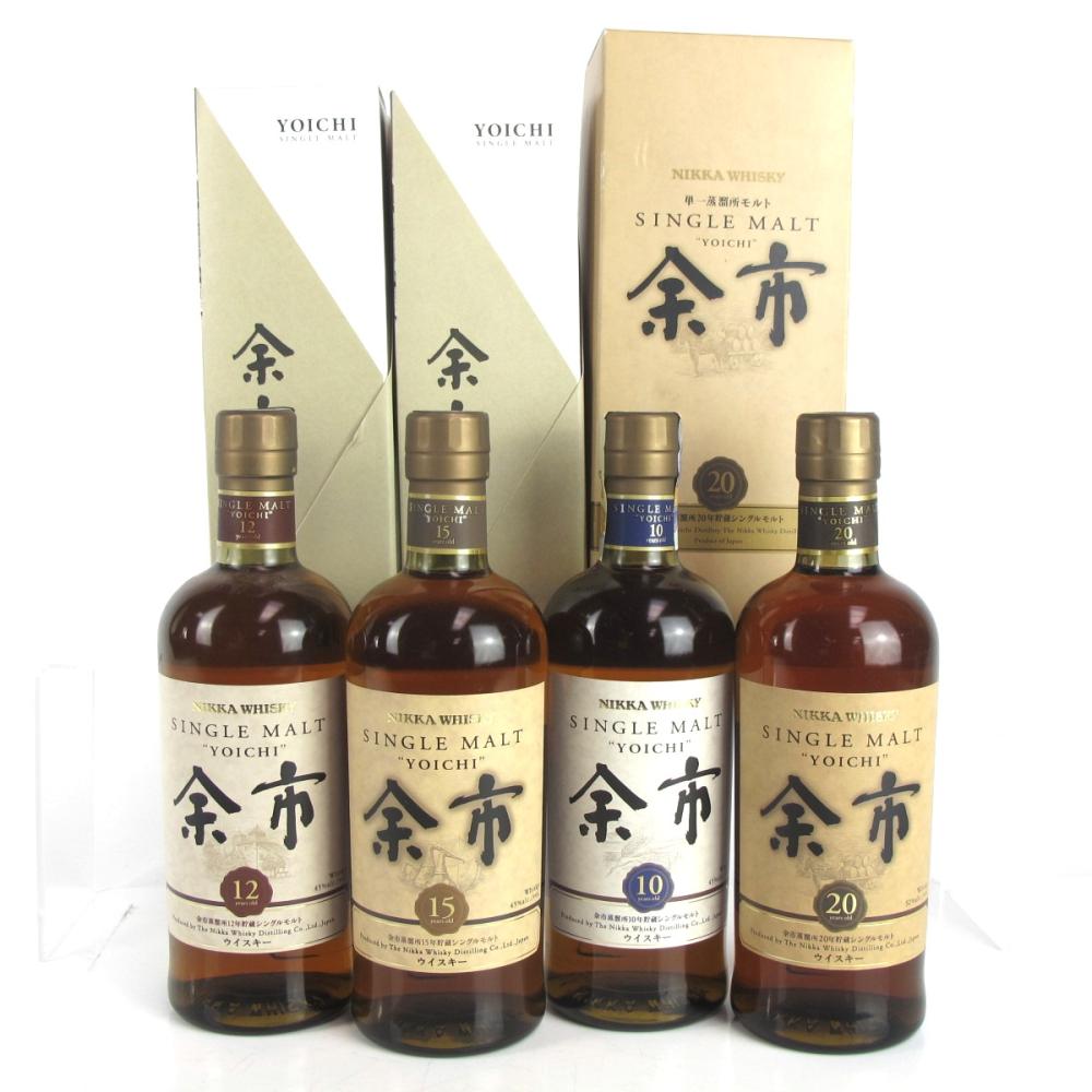 Yoichi 10, 12, 15 and 20 Year Old Collection 4 x 70cl​