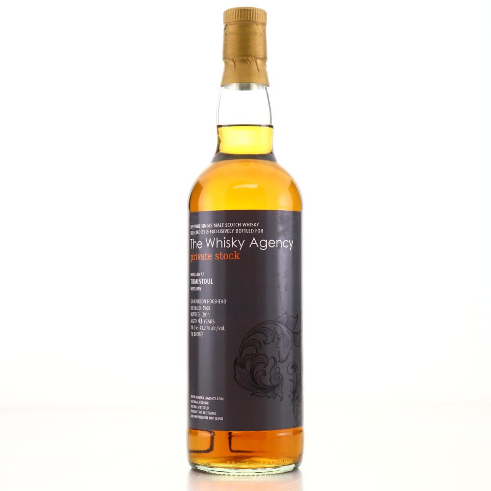 Tomintoul 1968 Whisky Agency 43 Year Old