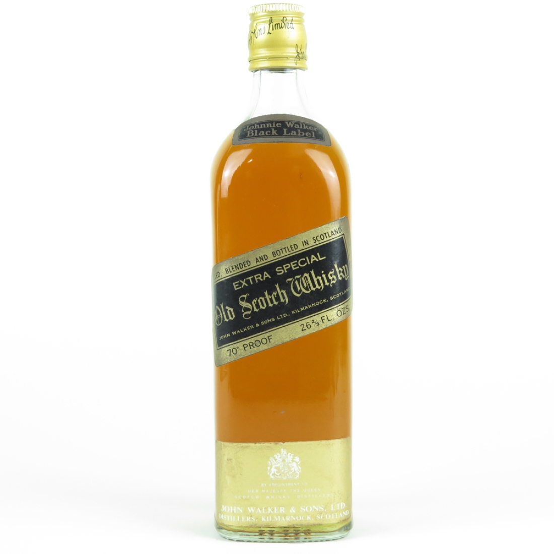 Johnnie Walker Black Label 1970s / 1974 Bottling