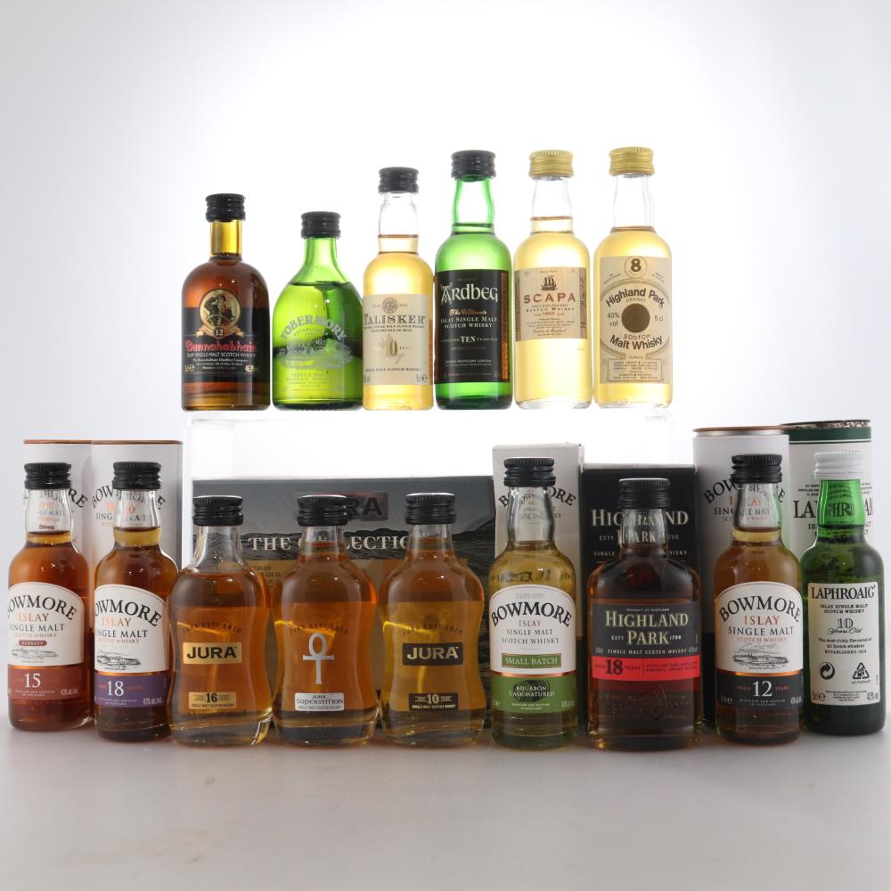 Islay and Island Miniature Selection 15 x 5cl