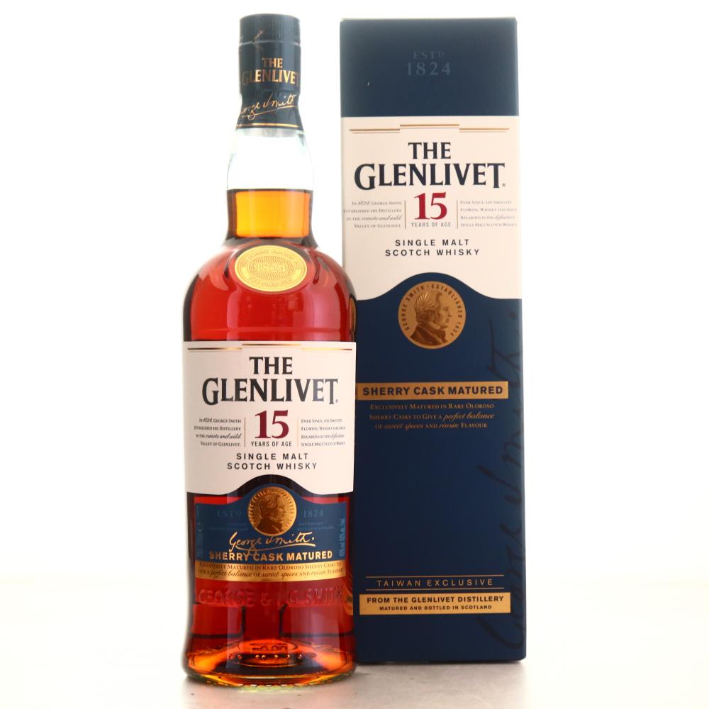 Glenlivet 15 Year Old Sherry Cask / Taiwan 