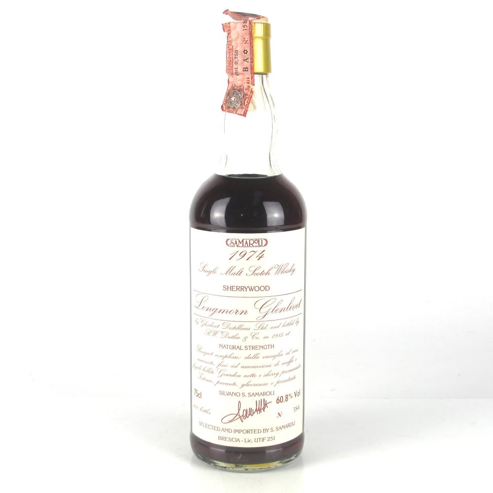 Longmorn 1974 Duthie for Samaroli Cask Strength Sherrywood