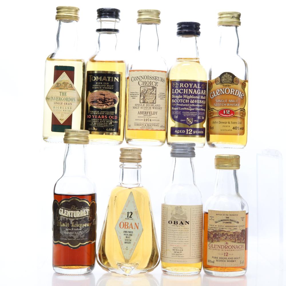 Highland Miniature Selection x 9