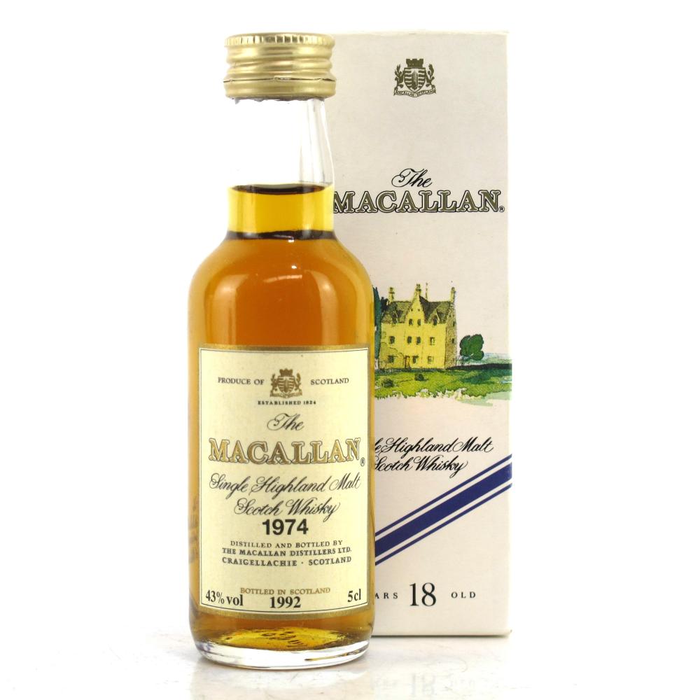 Macallan 1974 18 Year Old Miniature 5cl