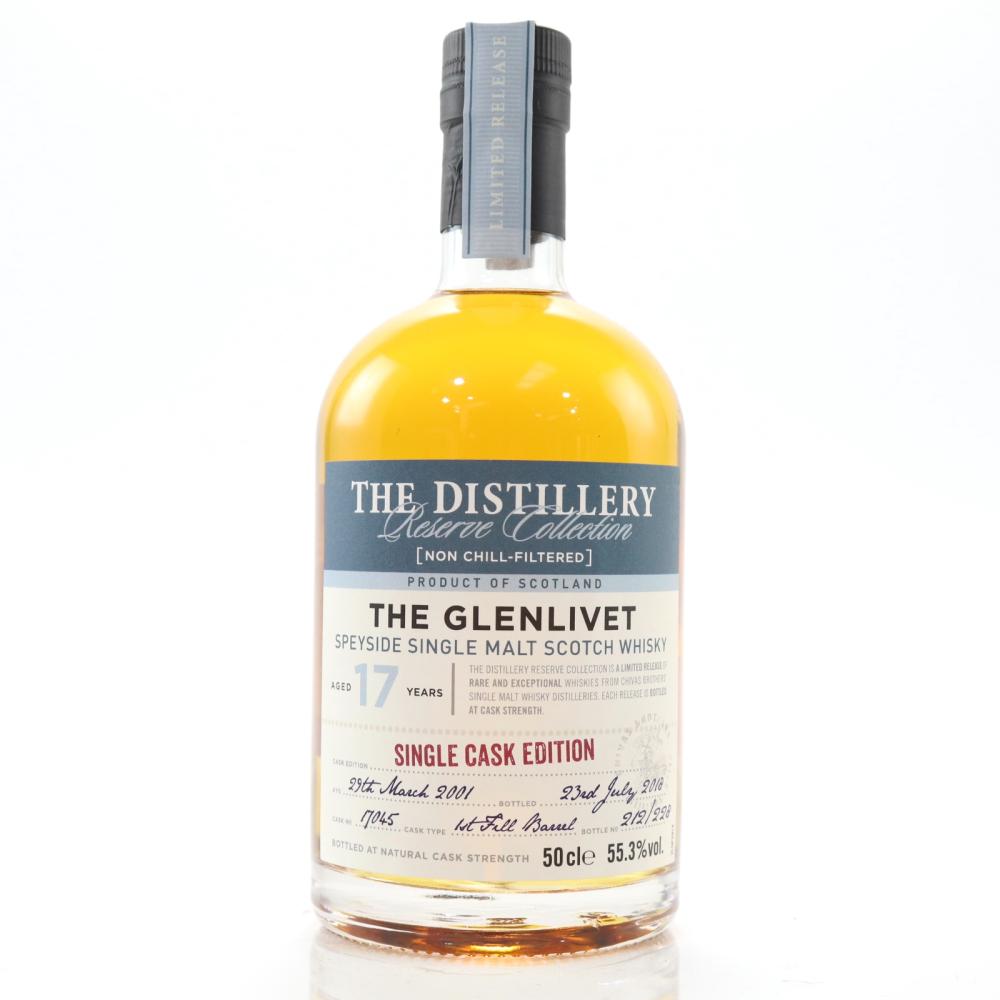 Glenlivet 2001 Reserve Collection 17 Year Old 50cl / Single Cask Edition