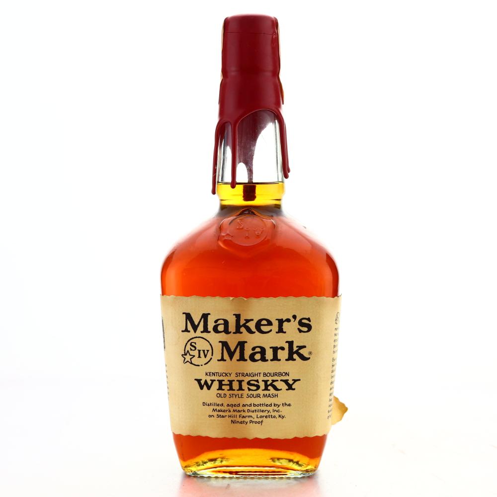 Maker's Mark Kentucky Straight Bourbon 1980s