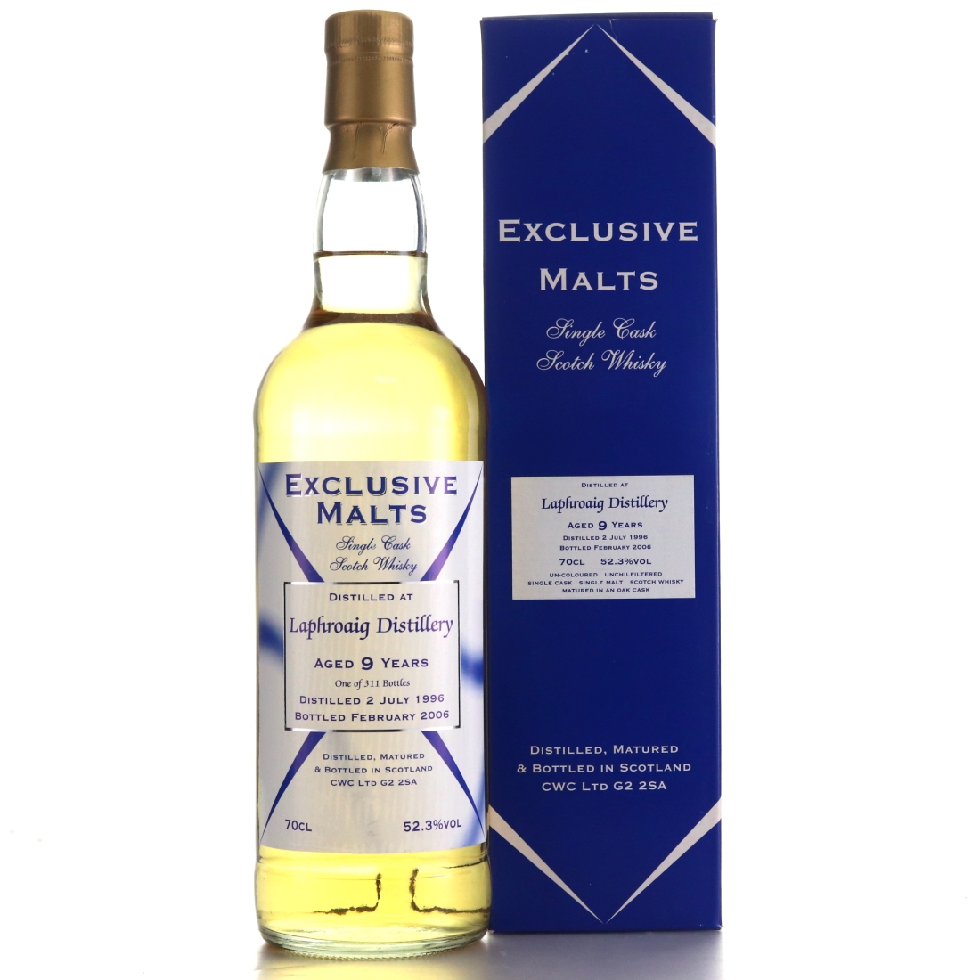 Laphroaig 1996 Creative Whisky Co 9 Year Old