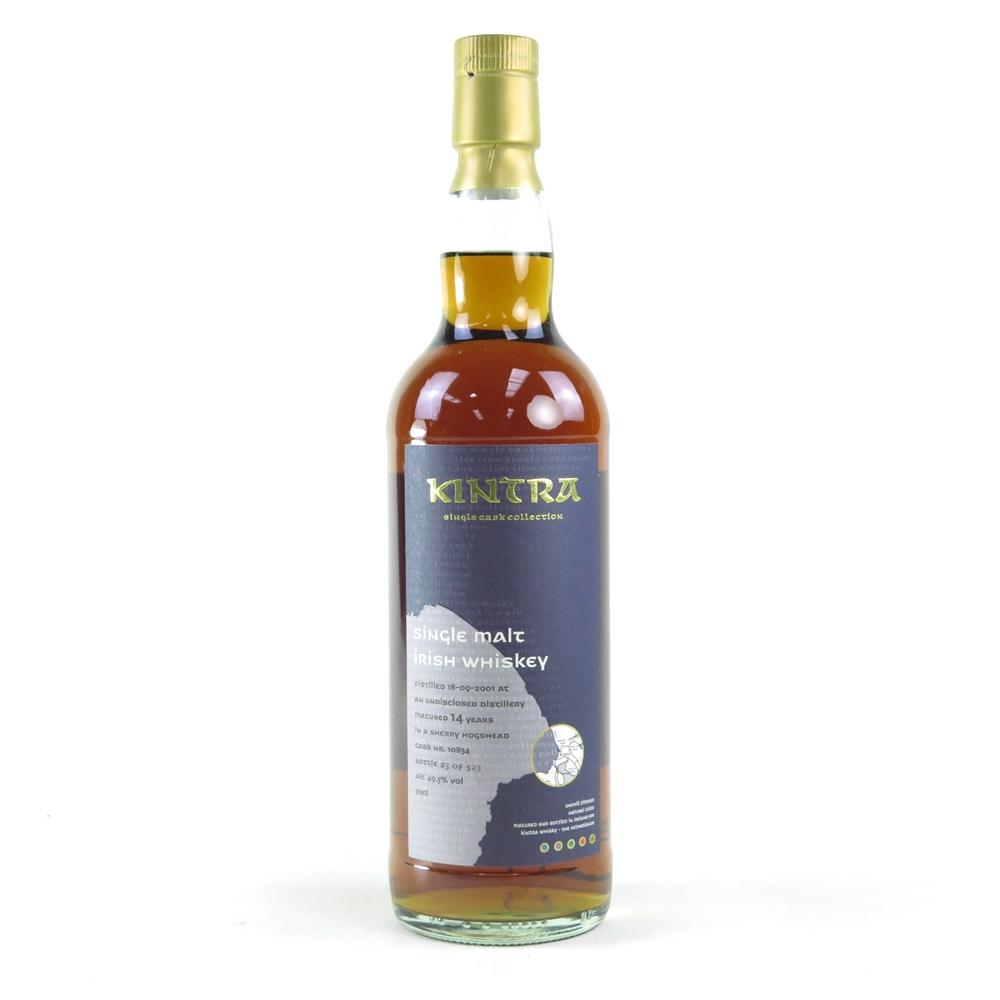 Irish Whiskey 2001 Kintra Single Cask 14 Year Old