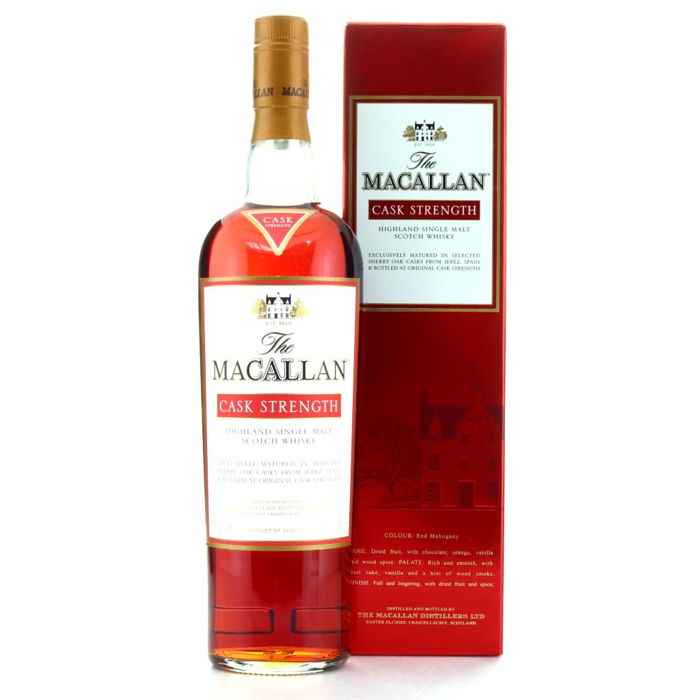 Macallan Cask Strength 59.3% 75cl / Swiss Import