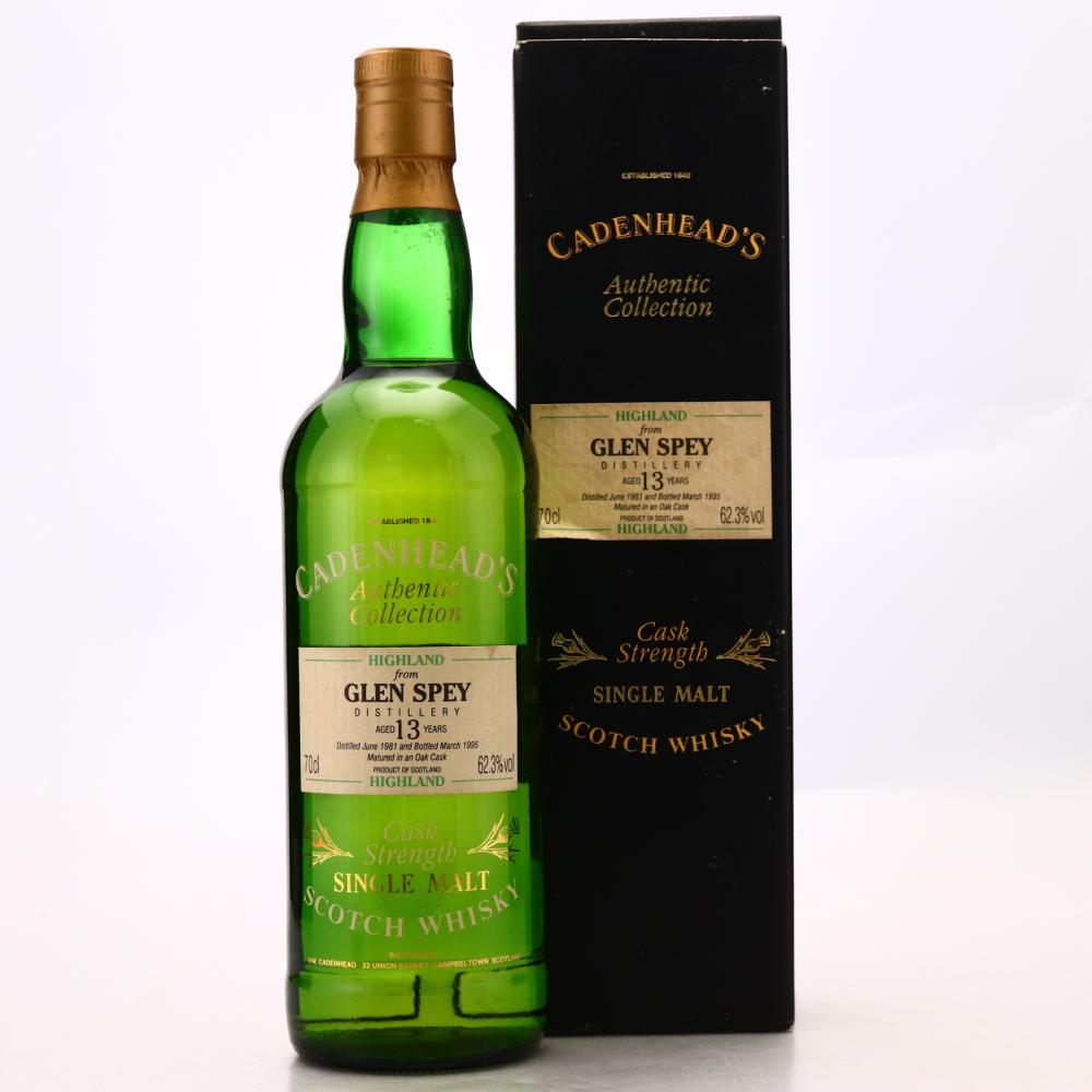 Glen Spey 1981 Cadenhead's 13 Year Old
