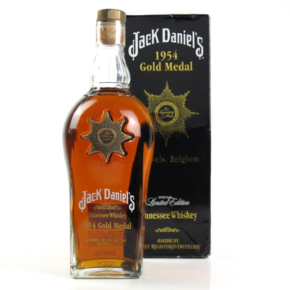 Jack Daniel's Gold Medal 6th Release 1954 Brussels Star of Excellence / Signed
