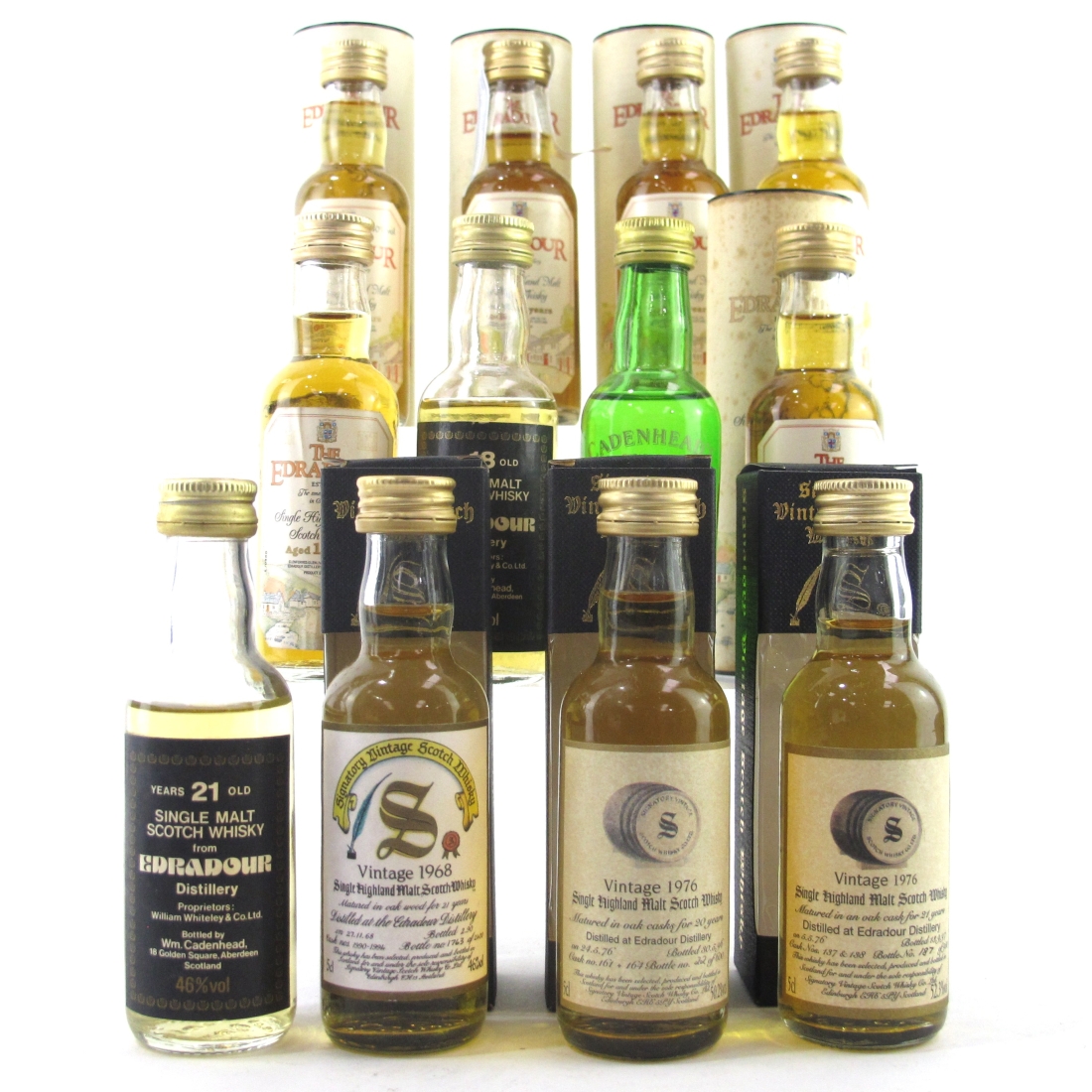 Edradour Miniature Selection x 12