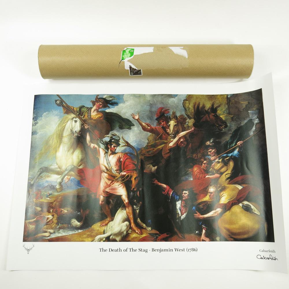 Dalmore / Death of The Stag Print