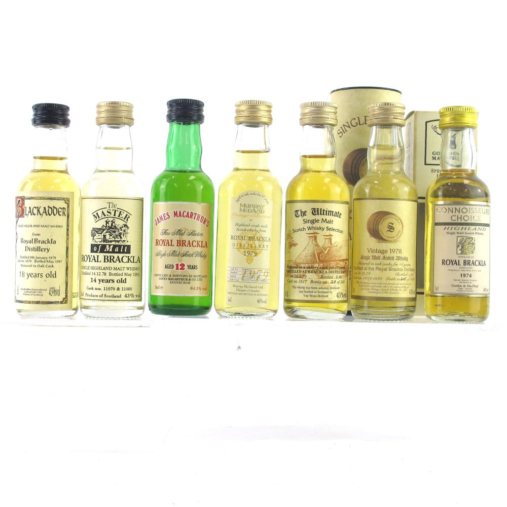 Royal Brackla Miniature Selection 7 x 5cl