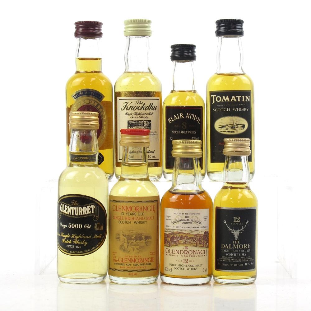 Miscellaneous Highland Miniature Selection 8 x 5cl