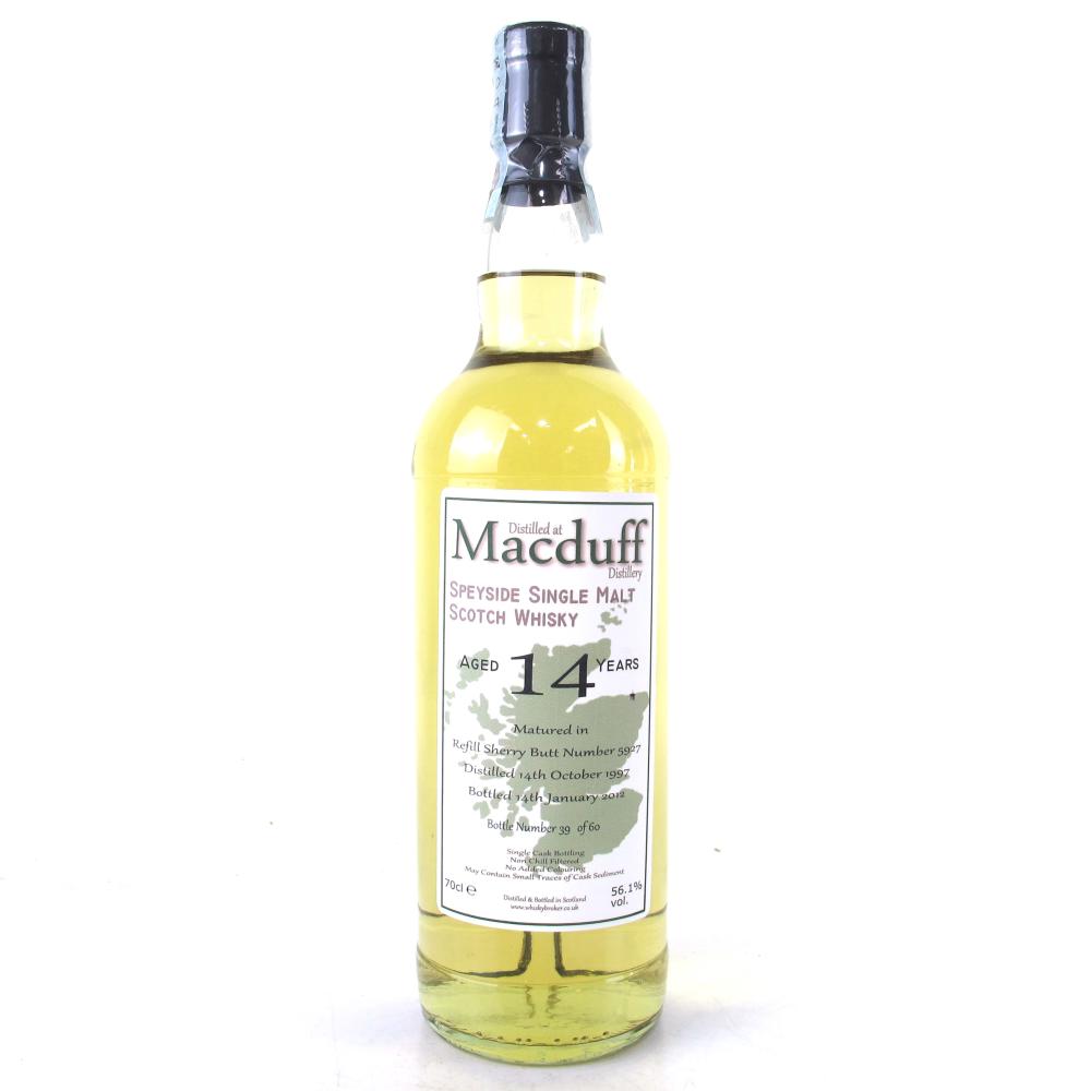 Macduff 1997 Whisky Brokey 14 Year Old